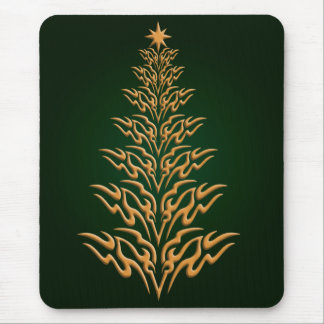 Alfombrilla De Ratón Almohadilla del ratón del árbol de Navidad de esti