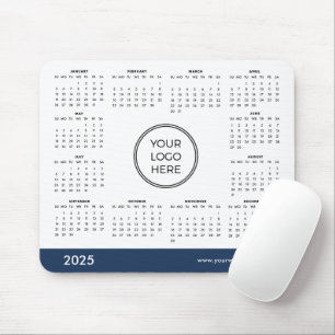 Alfombrilla De Ratón Almohadilla del ratón del calendario de negocios a