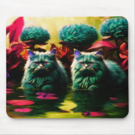 Alfombrilla De Ratón Almohadilla del ratón del gato - Regalo perfecto p