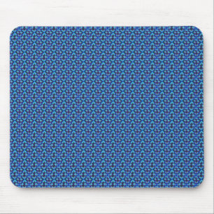 Alfombrilla De Ratón Almohadilla del ratón del patrón azul de bonito