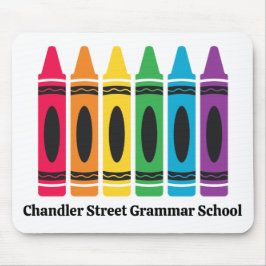 Alfombrilla De Ratón Almohadilla del ratón del personalizado Crayon - c