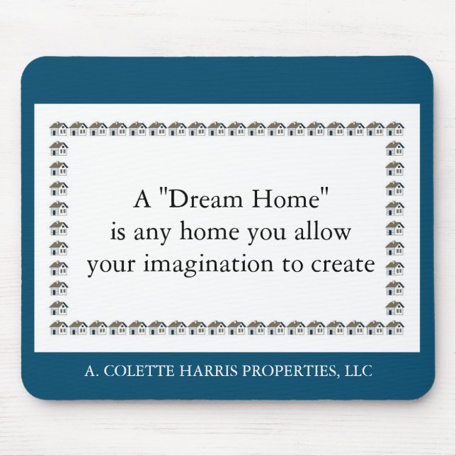 Alfombrilla De Ratón Almohadilla del ratón - Diseñar 5 almohadillas del (Frente)