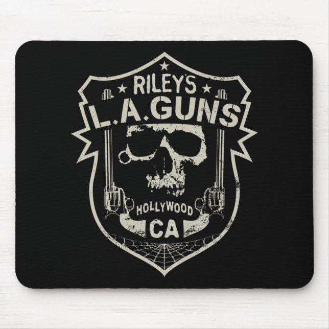Alfombrilla De Ratón Almohadilla del ratón L.A.GUNS de Riley (Frente)