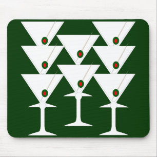 Alfombrilla De Ratón Almohadilla del ratón Martinis