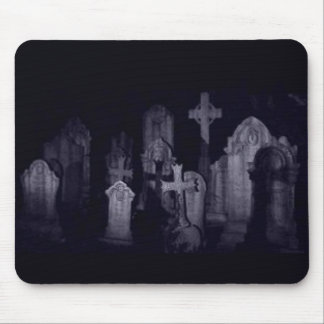 Alfombrilla De Ratón Almohadilla del ratón Midnight Graveyard