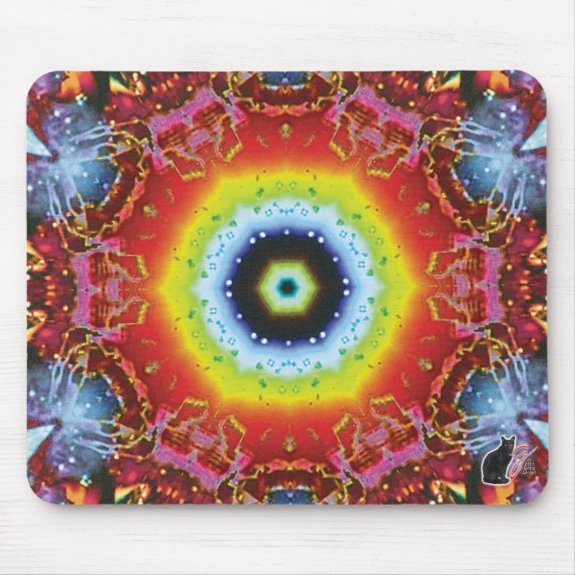Alfombrilla De Ratón Almohadilla del ratón Oculus Kaleidoscope (Frente)