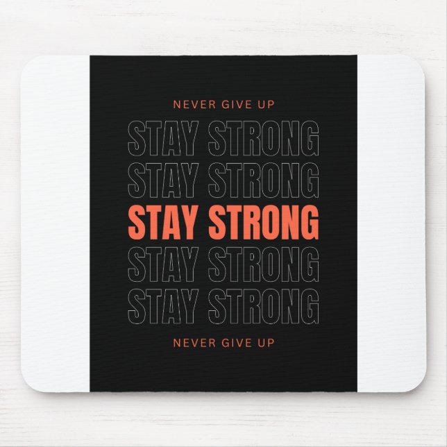 Alfombrilla De Ratón Almohadilla del ratón para audaces y creativos (Frente)