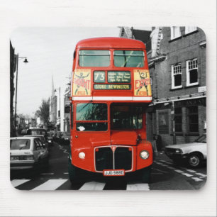 Alfombrilla De Ratón Almohadilla del ratón para bus de Londres
