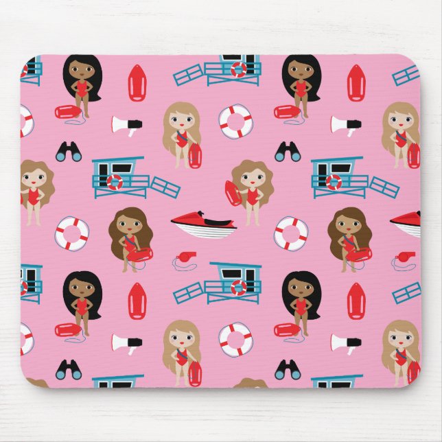 Alfombrilla De Ratón Almohadilla del ratón para el salvavidas (Frente)