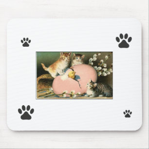 Alfombrilla De Ratón Almohadilla del ratón para gatitos