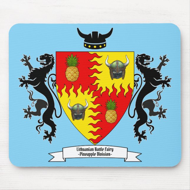 Alfombrilla De Ratón Almohadilla del ratón para gato lituano de carne d (Frente)