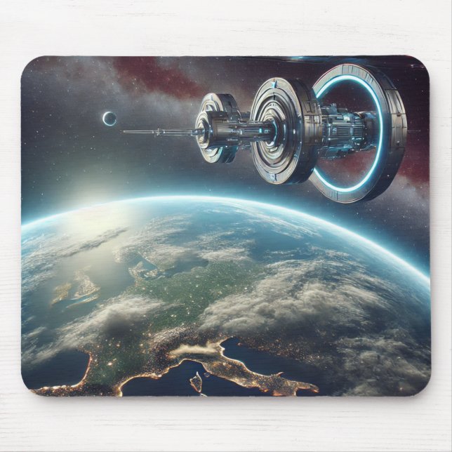 Alfombrilla De Ratón Almohadilla del ratón para la innovación en órbita (Frente)