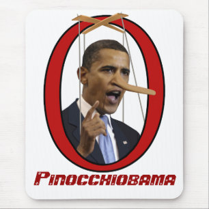 Alfombrilla De Ratón Almohadilla del ratón Pinochiobama