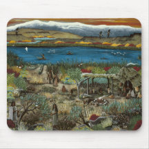Almohadilla del ratón ..Pintura de Paiute