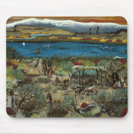 Alfombrilla De Ratón Almohadilla del ratón ..Pintura de Paiute