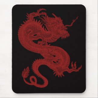 Alfombrilla De Ratón Almohadilla del ratón Red Dragon Pendragon