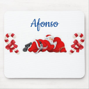 Alfombrilla De Ratón Almohadilla del ratón Santa