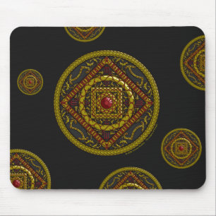 Alfombrilla De Ratón Almohadilla del ratón Scorpio Mandala