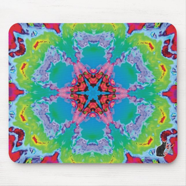 Alfombrilla De Ratón Almohadilla del ratón Stemma Kaleidoscope (Frente)