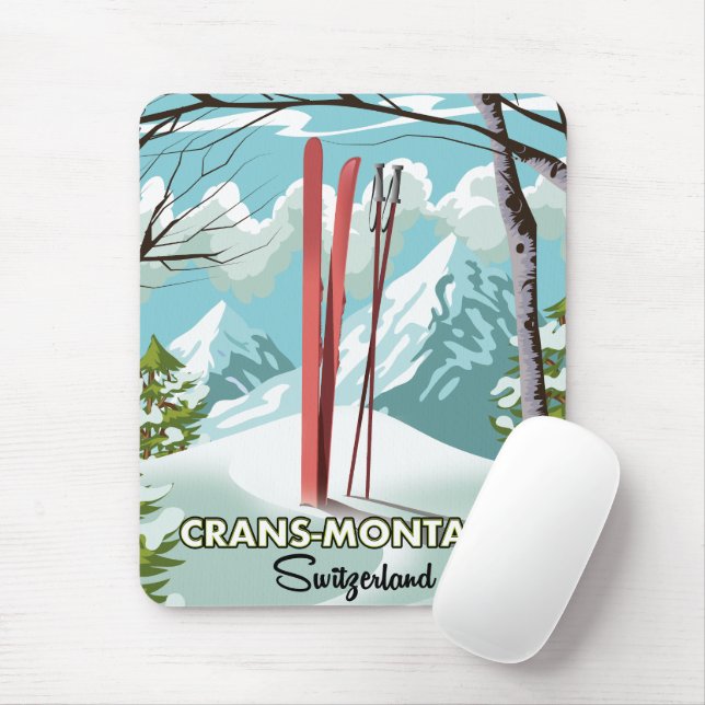 Alfombrilla De Ratón Almohadilla del ratón Stoos Suiza (Con ratón)