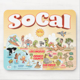 Alfombrilla De Ratón Almohadilla del ratón Sunny SoCal