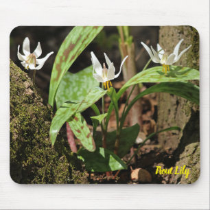Alfombrilla De Ratón Almohadilla del ratón Trout Lily
