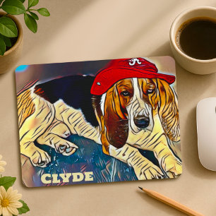 Alfombrilla De Ratón Almohadilla divertida y única para perro Clyde per