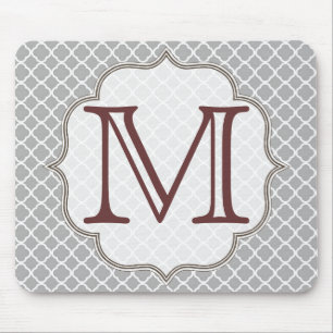 Alfombrilla De Ratón Almohadilla inicial del ratón sobre el fondo latti