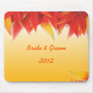 Alfombrilla De Ratón Almohadilla para bodas de otoño