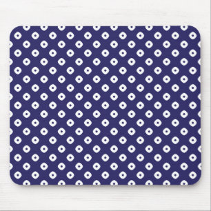 Alfombrilla De Ratón Almohadilla para ratón azul japonesa