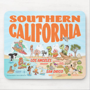 Alfombrilla De Ratón Almohadilla para ratón del sur de California