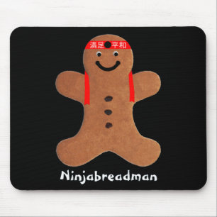 Alfombrilla De Ratón Almohadilla para ratón Ninjabreadman biscuit (cook