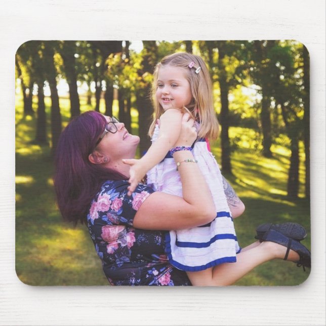 Alfombrilla De Ratón Almohadilla personalizada de ratón fotográfico (Frente)