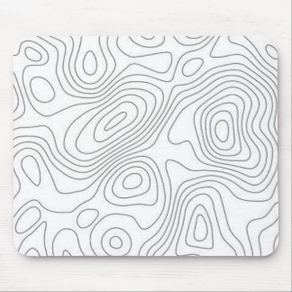 Alfombrilla De Ratón Almohadilla topográfica del ratón - Topografía del