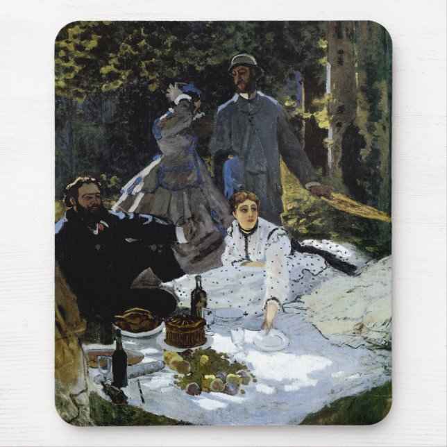 Alfombrilla De Ratón Almuerzo en la hierba (Le déjeuner sur l'herbe) (Frente)