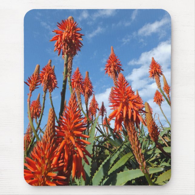 Alfombrilla De Ratón Aloe Arborescens mousepad (Frente)
