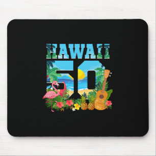 Alfombrilla De Ratón Aloha Hawaii 50 cumpleaños Hawaii Tropical Hawaian