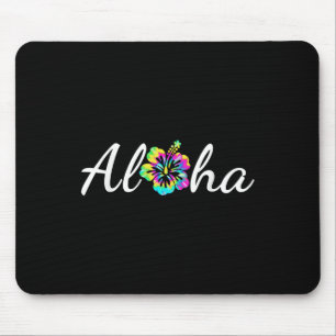 Alfombrilla De Ratón Aloha Hawaii Beach Hawaii Isla Hawaii Tie Dye Surf