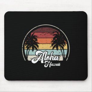 Alfombrilla De Ratón Aloha Hawaii Palmas Guay Casual Summer Beach Vacat
