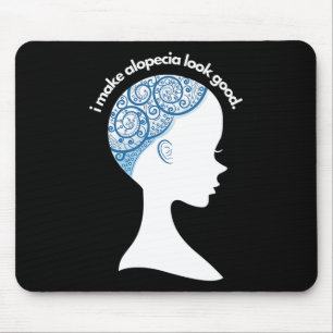 Alfombrilla De Ratón Alopecia Areata Gift - Conciencia sobre la pérdida