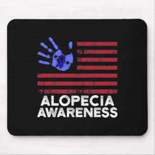 Alfombrilla De Ratón Alopecia Sensibilización Pérdida de pelo Guerrero