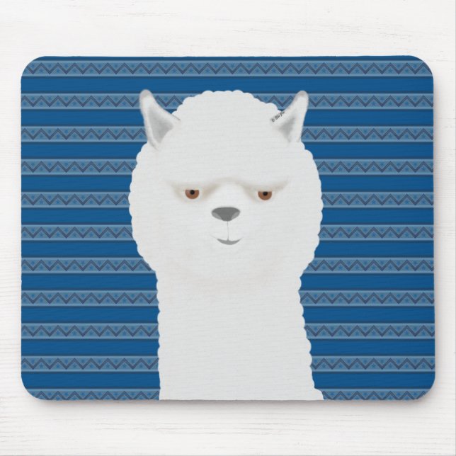 Alfombrilla De Ratón Alpaca Mousepad (Frente)
