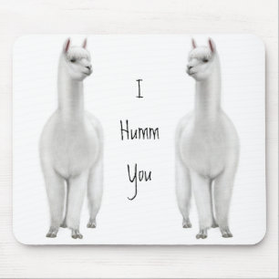 Alfombrilla De Ratón Alpacas Humm Mousepad