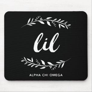 Alfombrilla De Ratón Alpha Chi Omega   Corona Pequeña