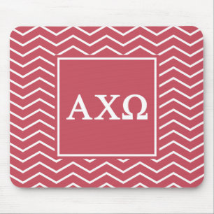 Alfombrilla De Ratón Alpha Chi Omega Patrón Chevron