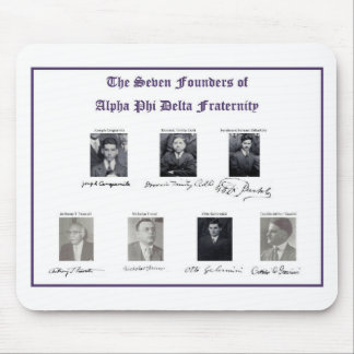 Alfombrilla De Ratón Alpha Phi Delta Mousepad