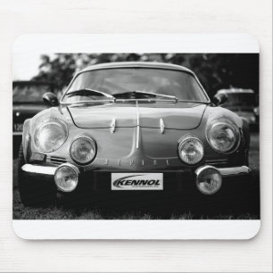 Alfombrilla De Ratón Alpine A110 in black and white