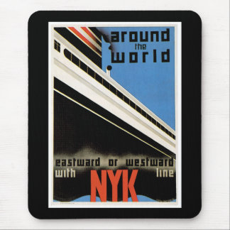 Alfombrilla De Ratón Alrededor del mundo con NYK