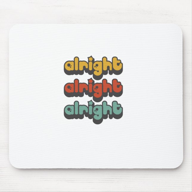 ALFOMBRILLA DE RATÓN ALRIGHT-ALRIGHT-ALRIGHT-HIPPY-STAR (Frente)