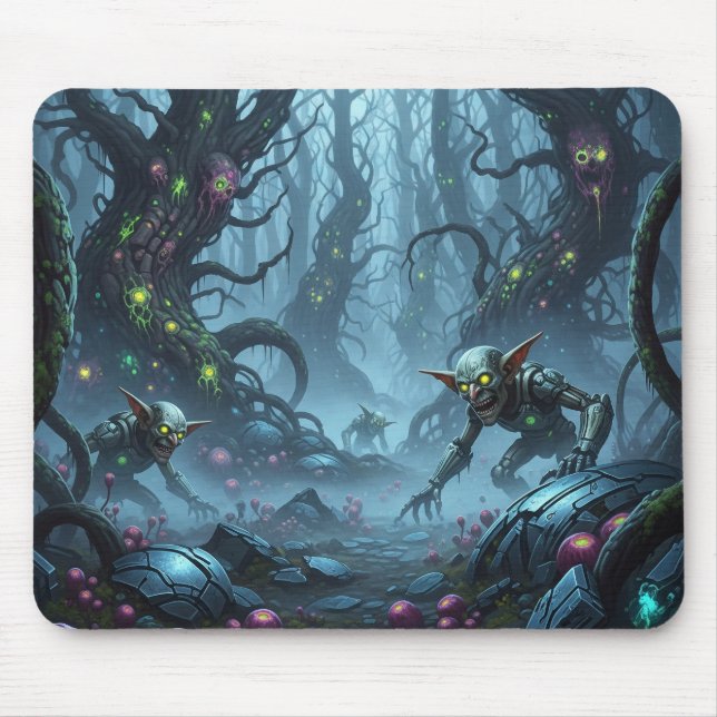 Alfombrilla De Ratón Alt Vibe Sci-Fi Goblins Gaming Mat (Frente)
